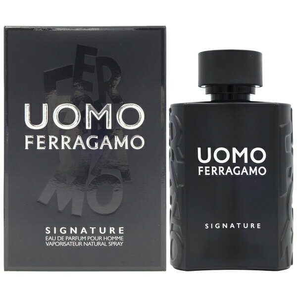 【最大P2倍・最大1000円offクーポン】サルヴァトーレ フェラガモ SALVATORE FERRAGAMO ウォモ シグネチャー EDP SP 100ml UOMO SIGNATURE【当日発送_お休み中】【香水 メンズ】【人気 ブランド ギフト 誕生日 プレゼント】【週末セール】