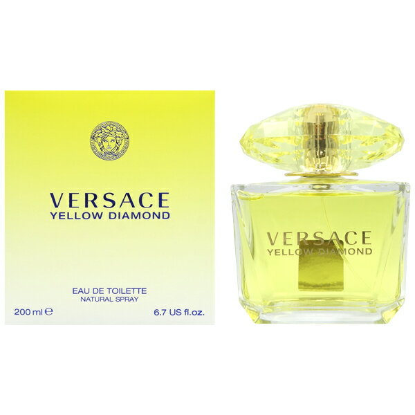 【最大P2倍・最大1000円offクーポン】ヴェルサーチ VERSACE イエローダイアモンド EDT SP 200ml【当日発送_お休み中】【香水 レディース】【週末セール】