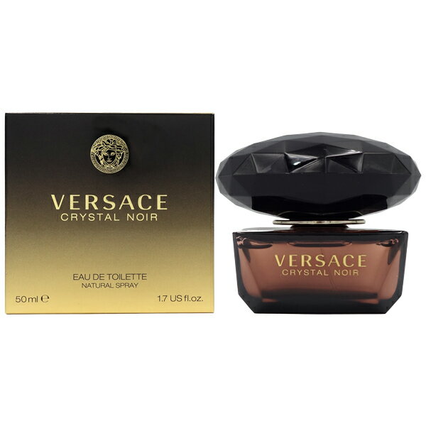 【最大1500円OFFクーポン】ヴェルサーチ VERSACE クリスタル ノワール EDT SP 5 ...