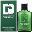 【25日P10・最大1,000円offクーポン】パコ ラバンヌ PACO RABANNE パコラバンヌ プールオム EDT SP 100ml【あす楽対応_14時まで】【香水 ギフト メンズ レディース】【人気 ブランド ギフト 誕生日 プレゼント】