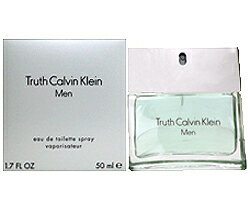 【15日P10・最大1,000円offクーポン】カルバン クライン CALVIN KLEIN トゥルース フォーメン EDT SP 50ml 【あす楽対応_14時まで】 【香水 メンズ レディース】【人気 ブランド ギフト 誕生日 プレゼント】