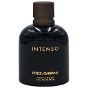 【最大1,000円offクーポン】ドルチェ＆ガッバーナ DOLCE&GABBANA プールオム インテンソ EDP SP 125ml【訳あり・テスター・未使用品】D&G INTENSO POUR HOMME【あす楽対応_お休み中】【香水 メンズ】【香水 人気 ブランド お買い得 訳あり】