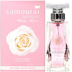 【26日まで最大P10・最大1,000円offクーポン】サムライ SAMOURAI サムライ ウーマン ホワイトローズ EDP SP 40ml 【訳あり・難あり・未使用品】【あす楽対応_お休み中】【香水 メンズ レディース】【香水 人気 ブランド お買い得 訳あり】