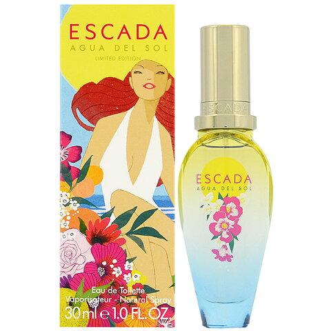 【最大400円OFFクーポン配布中】エスカーダ ESCADA アグアデソルEDT SP 30ml【週末限定SALE】【あす楽対応_お休み中】【香水 メンズ レディース】【香水 ブランド バレンタイン ギフト 誕生日】