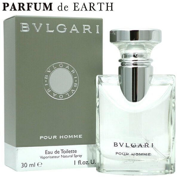 【555円OFFクーポン】ブルガリ BVLGARI ブルガリ プールオム EDT SP 30ml【あす楽対応_14時まで】【香水 メンズ】【EARTH】【人気 ブランド ギフト 誕生日 プレゼント】