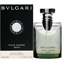 【ポイント2倍】ブルガリ BVLGARI ブルガリプールオム ソワール EDT SP 50ml 【EARTH】【あす楽対応_お休み中】【香水 メンズ】【香水 人気 ブランド バレンタイン ギフト 誕生日 プレゼント】