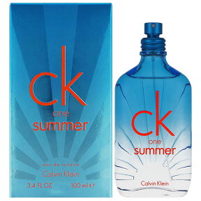 【24日20時-25日P10・最大1,000円offクーポン】カルバン クライン CALVIN KLEIN シーケーワン サマー 2017 EDT SP 100ml CK ONE SUMMER 2017【あす楽対応_14時まで】【人気 ブランド ギフト 誕生日 プレゼント】