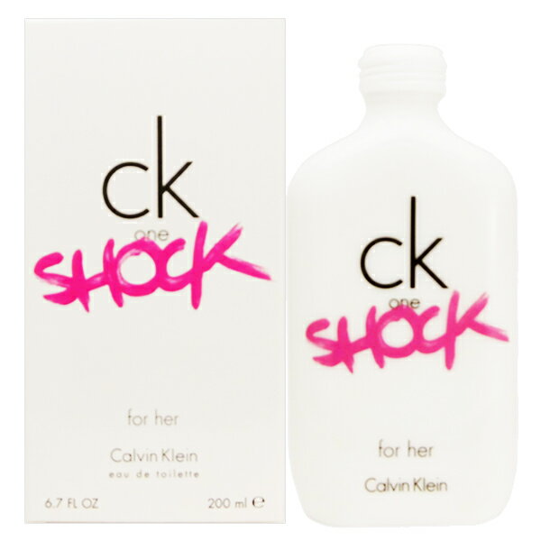 【最大1,000円offクーポン】カルバン クライン CALVIN KLEIN シーケーワン ショック フォーハー EDT SP 200ml 【当日発送_お休み中】【人気 ブランド ギフト 誕生日 プレゼント】のサムネイル