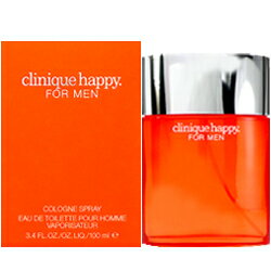 【5日P10・母の日最大1,000円offクーポン】クリニーク CLINIQUE ハッピー フォーメン SP 100ml HAPPY For Men COLOGNE【送料無料】【あす楽対応_お休み中】【香水 メンズ レディース】【EARTH】【人気 ブランド ギフト 誕生日 プレゼント】