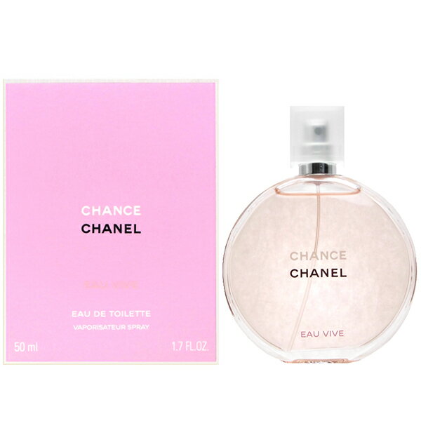 シャネル 【11日1:59まで最大P10・父の日最大1,000円offクーポン】シャネル CHANEL チャンス オー ヴィーヴ EDT SP 50ml 【オードトワレ】【送料無料】【あす楽対応_お休み中】【香水 レディース】【人気 ブランド ギフト 誕生日 プレゼント】