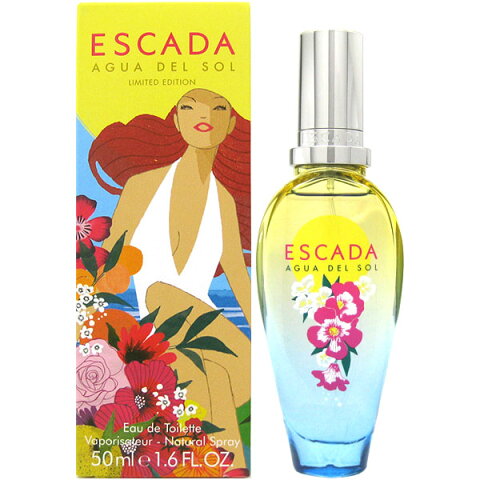 【最大400円OFFクーポン配布中】エスカーダ ESCADA アグア デ ソル EDT SP 50ml　Escada Agua Del Sol【あす楽対応_お休み中】【香水 ブランド バレンタイン ギフト 誕生日】