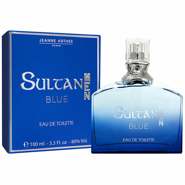 ジャンヌ・アルテス 【最大1,000円offクーポン】ジャンヌアルテス スルタン メン ブルー EDT SP 100ml JEANNE ARTHES SULTAN MEN BLUE【あす楽対応_14時まで】【香水 メンズ】【週末セール】