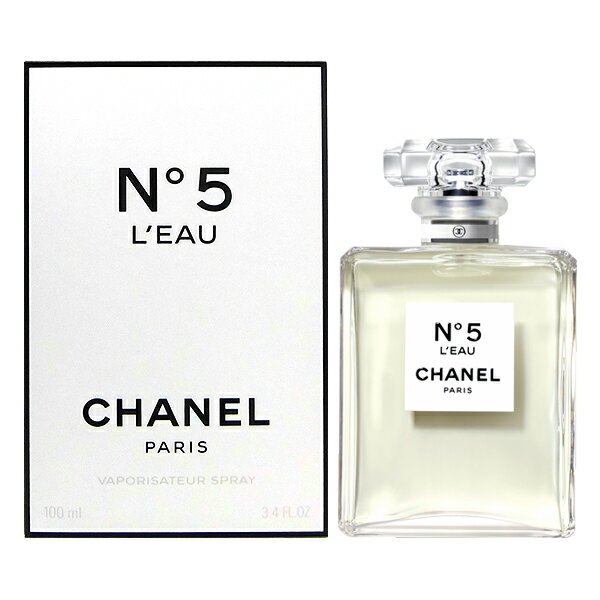 マラソン期間中ポイント2倍・最大1000円offクーポン シャネル CHANEL NO.5 ロー EDT SP 100ml 【送料無料】CHANEL N5 L'Eau【当日発送_14時まで】【香水 レディース】【人気 ブランド ギフト 誕生日 プレゼント】
