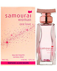 【ポイント2倍】サムライ SAMOURAI サムライ ウーマン ワンラブ EDT SP 40ml 【週末限定SALE】【あす楽対応_お休み中】【香水 レディース】【香水 人気 ブランド バレンタイン ギフト 誕生日 プレゼント】