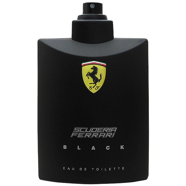 フェラーリ 【30日P10・最大1,000円offクーポン】フェラーリ FERRARI フェラーリ ブラック EDT SP 125ml 【訳あり・テスター・未使用品】【香水 メンズ レディース】【香水 人気 ブランド お買い得 訳あり】