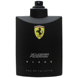 フェラーリ 【最大1,000円offクーポン】フェラーリ FERRARI フェラーリ ブラック EDT SP 125ml 【訳あり・テスター・未使用品】【香水 メンズ レディース】【香水 人気 ブランド お買い得 訳あり】