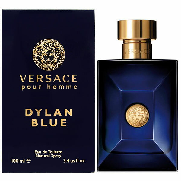 【15日P10・最大1,000円offクーポン】ヴェルサーチ VERSACE ディラン ブルー EDT SP 100ml Versace Dylan Blue Pour Homme 【あす楽対応_14時まで】【香水 メンズ】【人気 ブランド ギフト 誕生日 プレゼント】【週末セール】