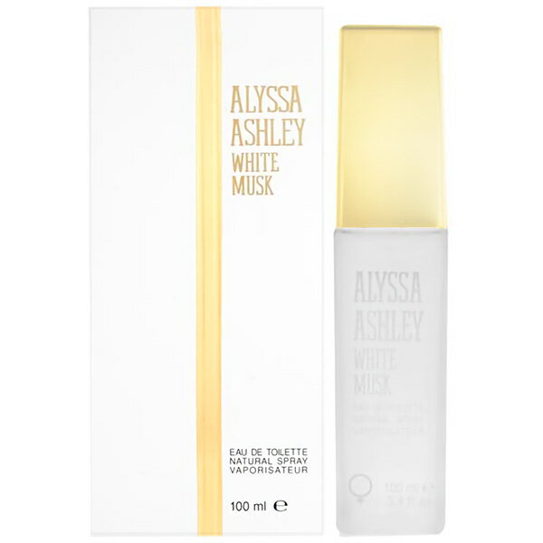 【最大1,000円offクーポン】アリサアシュレイ ALYSSA ASHLEY ホアリサアシュレイ ホワイトムスク EDT SP 100ml ALYSSA ASHLEY WHITE MUSK【あす楽対応_14時まで】【香水 ギフト メンズ レディース】【人気 ブランド ギフト 誕生日 プレゼント】