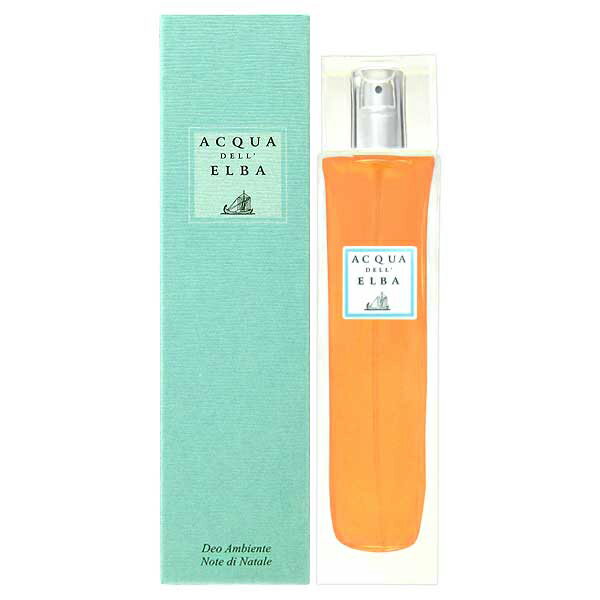 【最大P2倍・最大1500円OFFクーポン】アクアデルエルバ ACQUA DELL'ELBA ルームスプレー ノート ディ ナターレ 100ml ACQUA DELL'ELBA Note di Natale Room Spray【当日発送_14時まで】【人気 ブランド ギフト 誕生日 プレゼント】[D]