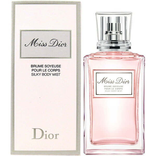 楽天香水フレグランスPARFUM de EARTH【最大1,000円offクーポン】クリスチャン ディオール CHRISTIAN DIOR ミスディオール シルキー ボディミスト 100ml Miss Dior Silky Body Mist【あす楽対応_お休み中】【人気 ブランド ギフト 誕生日 プレゼント】