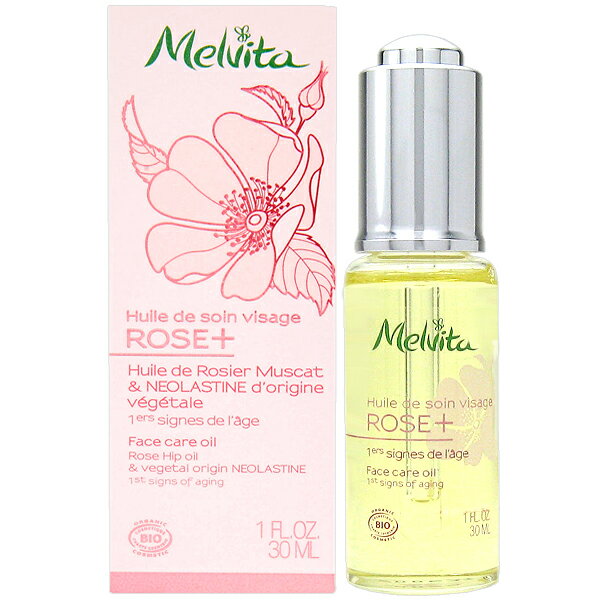 【メルヴィータ】　ローズプラス フェイスケアオイル 30ml　Melvita Rose+Face Care OIL【あす楽対応_14時まで】【香水 人気 ブランド ギフト 誕生日】