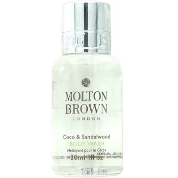 【モルトンブラウン】　ココ＆サンダルウッド ボディウォッシュ 30ml　Molton Brown Coco & Sandalwood Body Wash【あす楽対応_お休み中】【香水 メンズ レディース】【香水 人気 ブランド ギフト 誕生日】