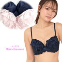 送料無料 プリンセスフレアライン メンズブラ 単品 A85 A90 A95 サイズ Men's WISH メンズブラ 大きいサイズ ブラジャー かわいい メンズ...
