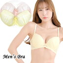 送料無料 やわらかパステル メンズブラ 単品 A85 A90 A95 サイズ Men's WISH メンズブラ 大きいサイズ ブラジャー かわいい メンズ 男性...