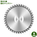 \P5倍★時間限定!/チップソー 草刈り機 替刃 チップソー 外径150mm 5枚入り 替刃 交換 草刈機用 草刈り機用