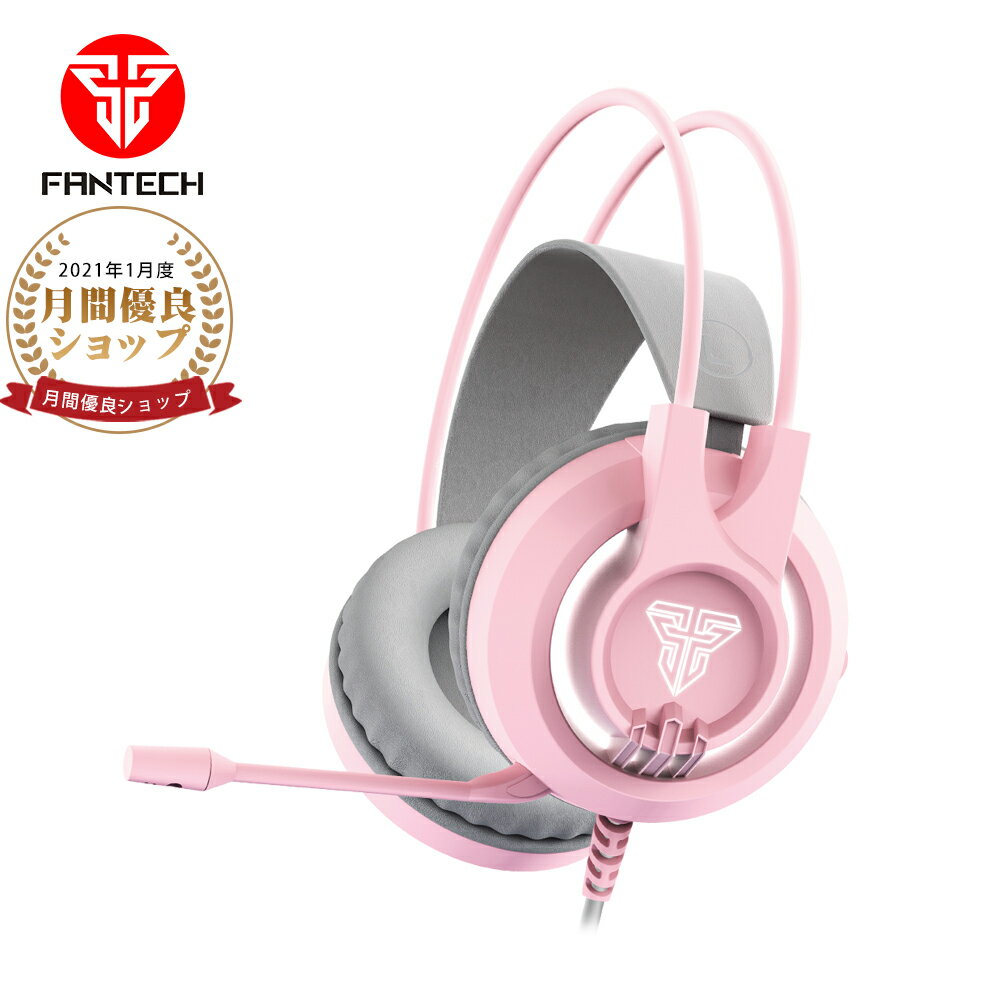 ゲーミングヘッドセット Fantech 桜 