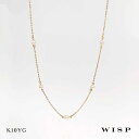 パールネックレス アコヤパール ベビーパールペンダント K10 10金 ゴールド イエローゴールド 上品 おしゃれ 大人 真珠 日本製 WISP JEWELRY...