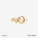 イヤーカフ あこや真珠 アコヤパール ダイヤモンド ジュエリー K10 YG イエローゴールド WISP ウィスプ ジュエリー アクセサリー ギフト プレゼント...