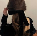 ヘアアクセサリー リボン ヘアピン かわいい 大人 きれいめ 大人 上品 お洒落 エレガント パール ワンポイント 黒 ヘアクリップ おしゃれ こなれ感 個性的...
