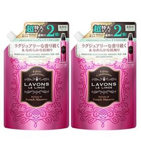 ☆ラボン柔軟剤 大容量 詰替 フレンチマカロン 960ml×2個セット≪今だけトライアル1包おまけ付き≫【除菌・消臭 香水調・つめかえ】 ☆ラボン柔軟剤 大容量 詰替 フレンチマカロン 960ml×2個セット≪今だけトライアル1包おまけ付き≫【除菌・消臭 香水調・つめかえ】
