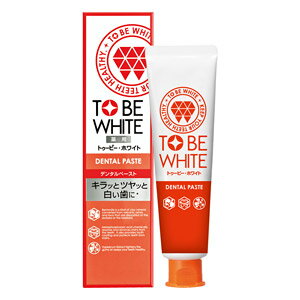 ☆【TOBEWHITE トゥービーホワイト】薬用トゥービー ホワイト デンタルペースト（歯磨き粉）≪今だけトライアル1包おまけ付き≫