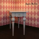 大きなターンドレッグのCaf'eテーブル 【Alicia・アリシア】