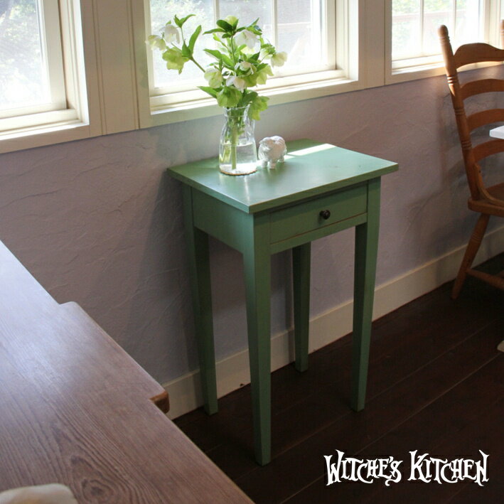 ペイント スモールテーブル 【Green Ni...の紹介画像2
