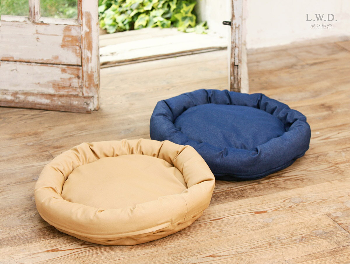 【シニアフェア30％OFF！】ロウカドラークレンゼ（抗菌・抗ウィルス）Mサイズ犬と生活 猫の暮らし犬 ベッド 猫 ベッド 低い フカフカ 国産 日本