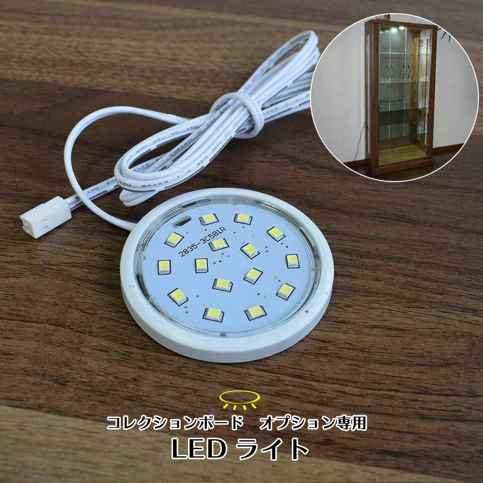 【単品購入用】コレクションボード オプション用 LEDダウンライト【1個セット】