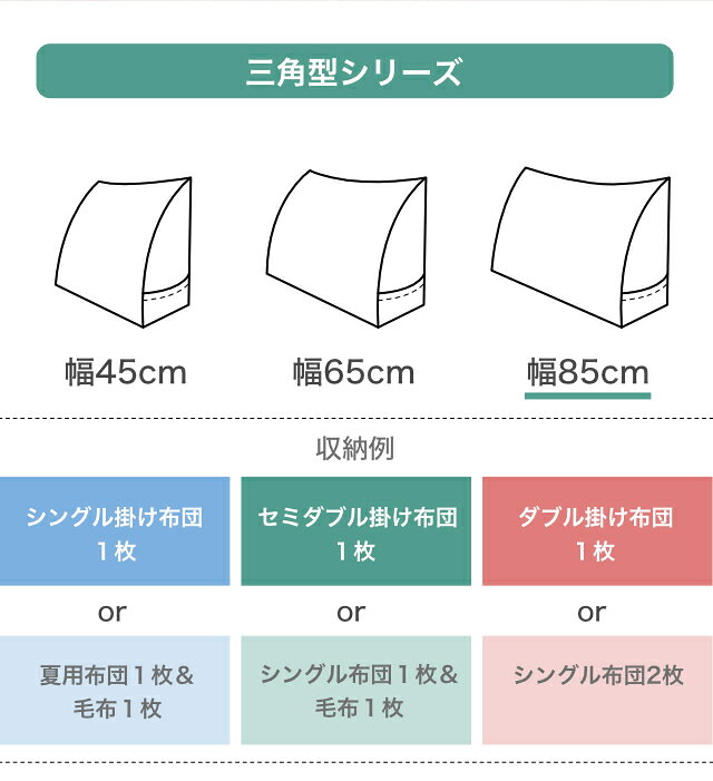 布団収納袋 クッションになる 布団収納 毛布収納 背もたれになる 三角 収納 ブランケット収納 タオル収納 タオルケット収納 洗える こたつ 収納カバー おしゃれ 収納便利 すっきり収納 北欧 シンプル 送料無料 b510-85 【カバーのみの販売】 with-sofa-10000736 ウィズインテリア サンプル画像2