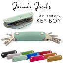 Jaimie Jacobs KEY BOY キーケース 革 カラフル ミント Jaimie Jacobs KEY BOY ブランド シンプル キーホルダー 鍵入...
