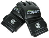 Les Mills Combat Gloves Black쥹ߥ륺 Хå  ֥å Unisex MMA UFC Fitness S