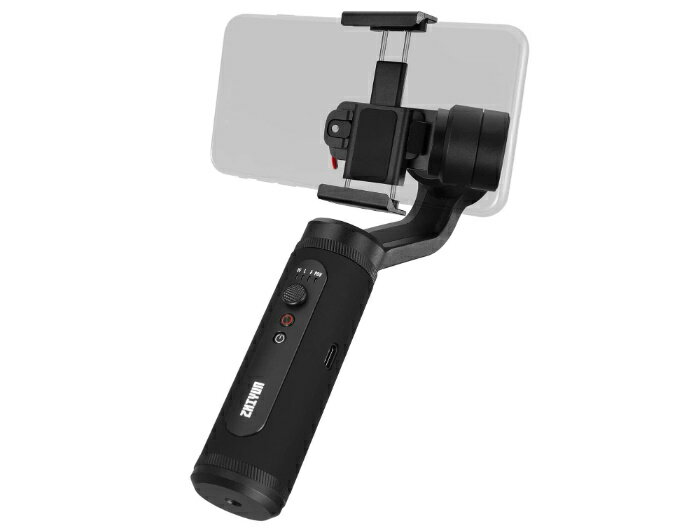 Zhiyun SMOOTH Q2 ジンバル スタビライザー 3軸 スマホ 用 手持ち 折りたたみ ぶれない ライブ配信 思い出 記録 ペット撮影 アウトドア タフネス iPhone Android 対応 BLACK ブラック アルミニウム合金 並行輸入品