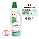 【本日 20時~枚数限定半額クーポン発行!!】アセノール 4in1除菌クリーナー エコサート 1L エコ 環境に優しい 多目的クリーナー 脱脂 脱脂 フランス産