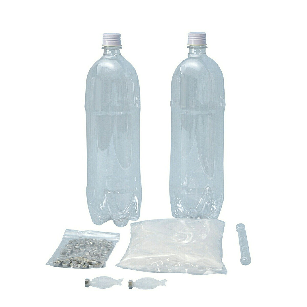 Rakuten - 浮沈子 実験セット ふちんし 学習キット ペットボトル 水中エレベーター 自由研究 ナリカ C15-5253