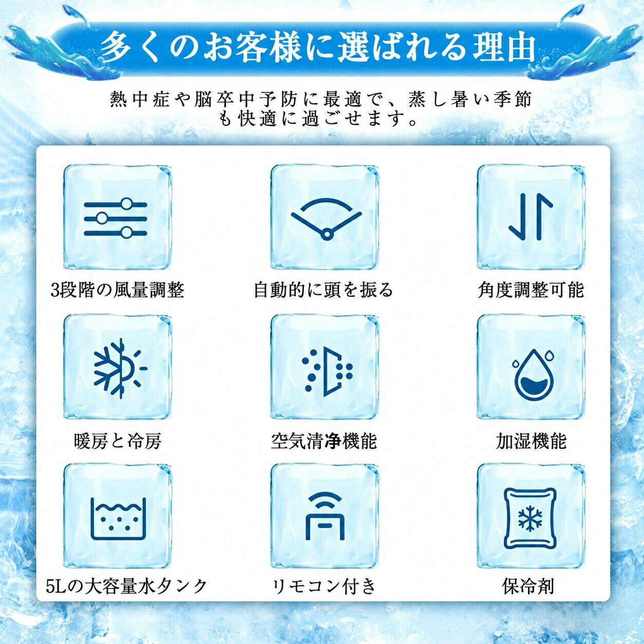 【爆売り★2026最新型★猛暑対応】冷風機 冷風扇 扇風機 強力 一台四役 冬夏両用 家...