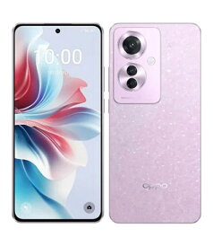 【新品 未開封】 OPPO Reno11 A 【キャリア版SIMフリー】(Nano sim + eSIM) コーラルパープル オッポ 8GB/128GB 白ロム A401OP 本体 一括購入〇判定