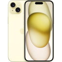  iPhone 15 Plus 128GB 本体  白ロム Yellow iPhone15Plus MU0A3J/A A3093