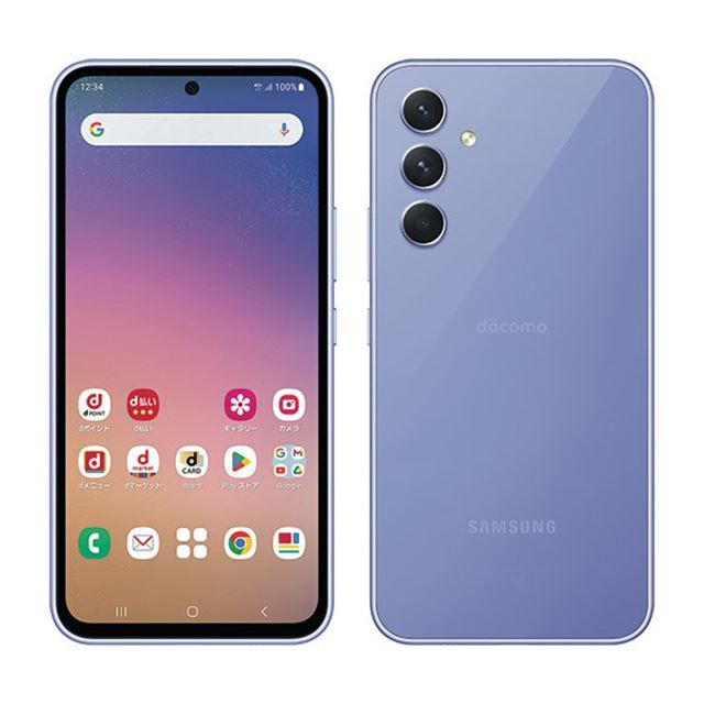 SC-53D Galaxy A54 5G SIMフリー 本体 【新品 未使用】 ドコモ版SIMフリー 白ロム 一括購入品 赤ロム永久保証 本体 オーサムバイオレット