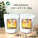 ナチュラルペットフーズ PRO ADVANCE ペレット スモールサイズ 250g 2個セット 小型インコ フィンチ 小粒タイプ